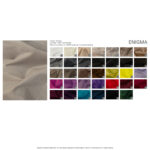 2-х местный нераскладной диван с кушеткой SOHO 809/804